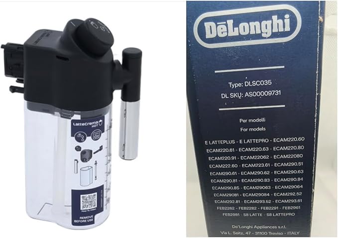 Delonghi Espresso Magnifica - DeLonghi Melkkaraf Koffiezetapparaat Container Magnifica Evo