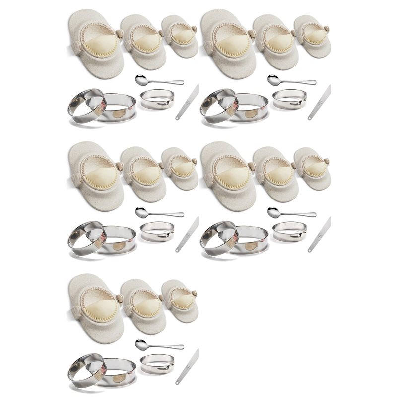 Dumpling Press Set - ABMH-15X Empanada Maker Pers, 6 Inch