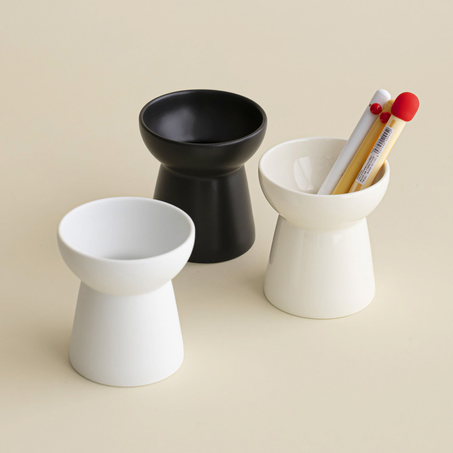 Potsticker Mold - Handgemaakte siliconen gips-harsmal voor pennenhouder, bloempot,