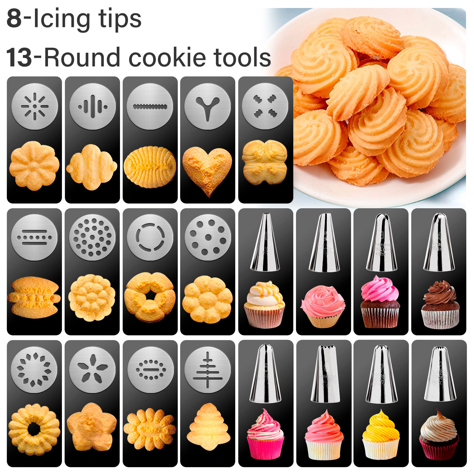 Kerst Cookie Press Gun en Tips - Churros Maker Gun recensie en prijs