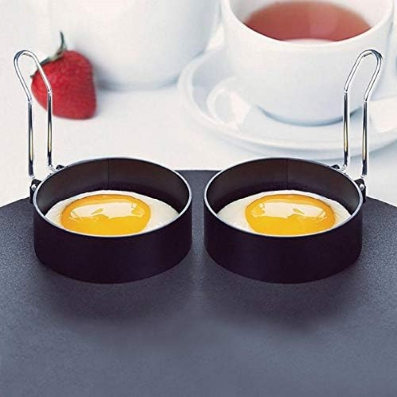 Eierringvorm Roestvrijstalen a - Mini Pancake Griddle recensie en prijs