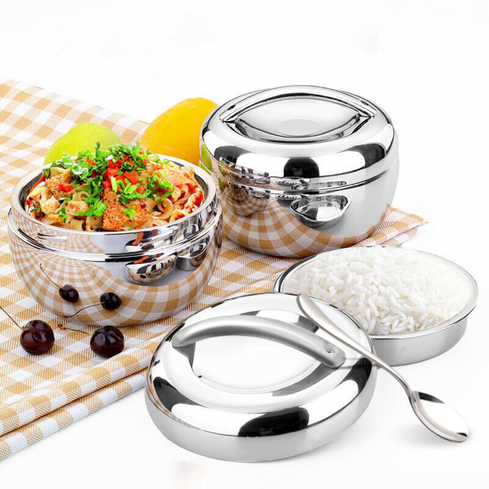 Roestvrijstalen geïsoleerde th - Dim Sum Basket recensie en prijs