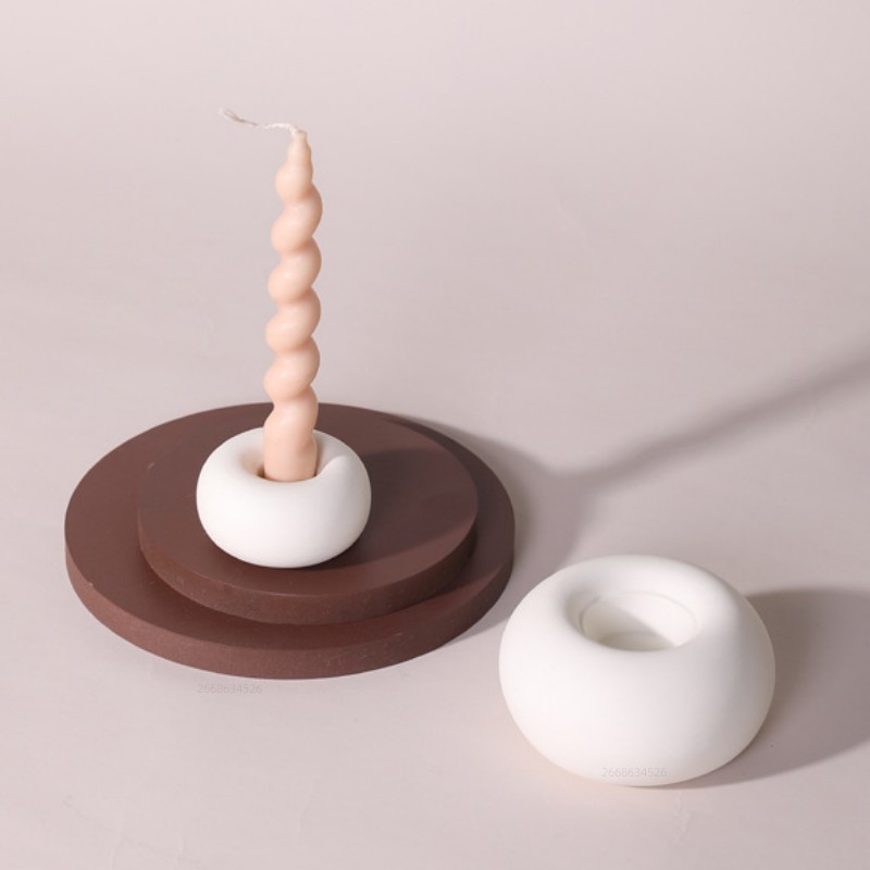 Ronde donut kaarshouder silico - Donut Mold Silicone recensie en prijs